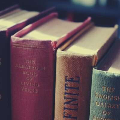 Closeup Photo of Assorted-title Books